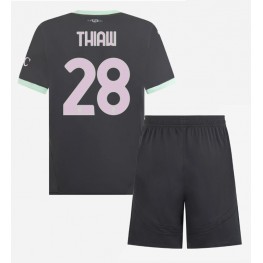 AC Milan Malick Thiaw #28 Derde tenue Kids 2024-25 Korte Mouw (+ Korte broeken)